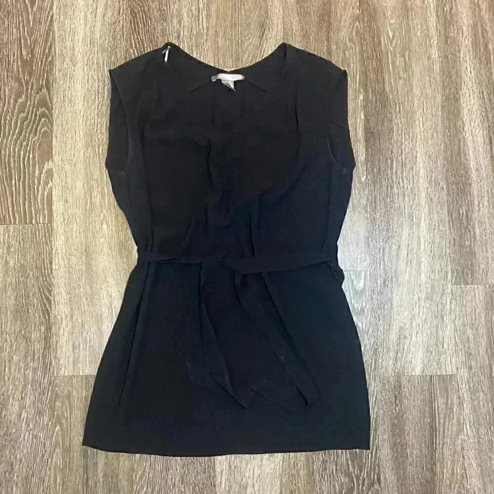 Womens Love 21 Black Belted Dress - M